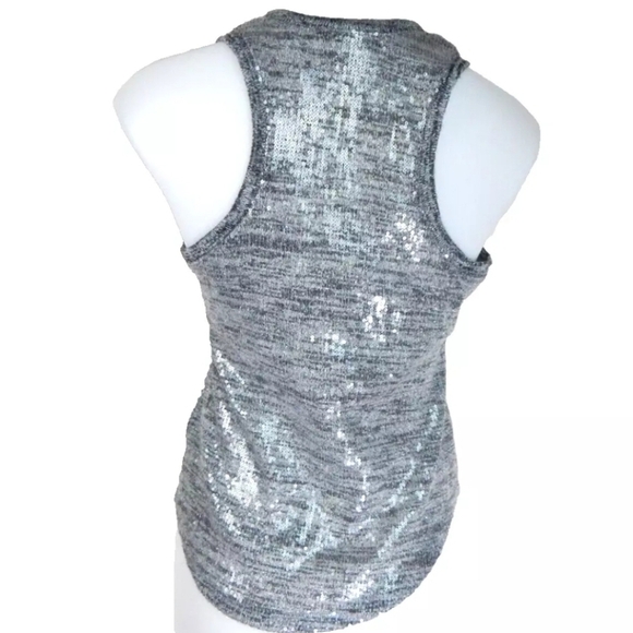 Pilcro Anthropologie Sequin Scoop Neck Tank - Picture 4 of 4